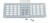 Grille ventilation inox gravé
