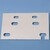 Plat attache-guide T 75 x 62 x 10 mm