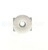 Support spot anti-vandale sans ampoule - couleur blanche
