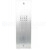 Plastron cabine inox 80 x 250 mm + Module MIC21T
