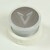 Bouton Cyntra descente lumineux bleu avec buzzer simplex