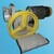 Treuil M100 3 phases 230/400 V - 1/65 - 0,33 kW - poulie Ø 300 mm (2x6) - 0,35 m/s - charge utile 50 kg