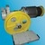 Treuil M200 3 phases 230/400 V - 1/65 - 0,66 kW - poulie Ø 300 mm (2x6) - 0,35 m/s -charge utile 100 kg