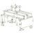 Châssis déflexion d400 réglable - TA125 D570 - EN 590 à 995 mm