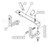 Kit fixation points tournants TA125 poulie D570 mm