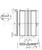 Garniture coulisseau 100*25*30 avec rebords- Guide de 9