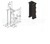 Garniture contrepoids 90 x 26 x 27.5 mm Guide de 20mm EUROPA 2000 -compatible