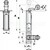 Ferme-porte standard C (porte type Ceita/Fiam) avec galet Ø 30 mm - Dictator