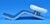 Galet QKS8 coudé extérieur 25 mm - compatible