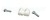 Butée + fixation pour galet QKS8 - compatible
