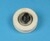 Galet Ø 48 /42,5 mm * 18,5/16 mm avec axe excentrique court M10 BASSETTI