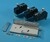 Jeu de 3 contacts + fixation pour op&eacute;rateur 9550CC
