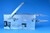 Pince QKS8 gauche - ouverture vers la droite vue du palier - compatible