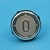 Bouton VB42 gravé 0 led rouge