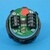 Bouton VB42 gravé 1 LED rouge 1 CONTACT NO / 1 CONTACT NC