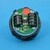 Bouton VB42 gravé 2 LED rouge 1 CONTACT NO / 1 CONTACT NC
