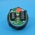 Bouton VB42 gravé 4 LED rouge 1 CONTACT NO / 1 CONTACT NC