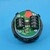 Bouton VB42 gravé 9 LED rouge 1 CONTACT NO / 1 CONTACT NC
