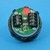 Bouton VB42 gravé 13 LED rouge 1 CONTACT NO / 1 CONTACT NC