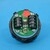 Bouton VB42 grav&eacute; 15 LED rouge 1 CONTACT NO / 1 CONTACT NC