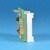 Bouton M manœuvre 24V lumineux 24v jaune compatible