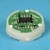 Bouton KSS cabine blanc KM857782G05 Alarme LED ambr&eacute;e