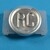 Touche grise métal gravée RC bouton Sigma