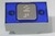 Bouton carré MAC gravé 2 + braille 24 V 1NO led bleue