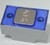 Bouton carré MAC gravé 5 + braille 24 V 1NO led bleue