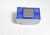 Bouton carré MAC vierge 24 V 1NO led bleue