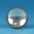 Bouton chrome lumineux vert MCS 220