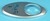 Chicklet ovale gravé -2 GeN2 avec braille Finition satin chromé