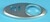 Chicklet ovale gravé refermeture GeN2 Finition satin chromé