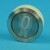 Bouton gravé 0 + braille - LED rouge gamme Genesis