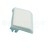 Touche blanche vierge pour bouton court LM