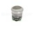 Bouton otis 2000 2no/2nc led rouge 12 v -inox poli-manœuvre à relais