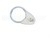 Chicklet ovale bleue gravé 0