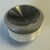 Bouton MCS collerette lumineuse verte inox bross&eacute;