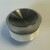 Bouton MCS collerette lumineuse bleue inox bross&eacute;