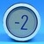 Bouton type D2 gravé -2 + câble -compatible