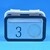 Bouton type M gravé 3 - compatible