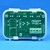 Bouton type M gravé 3 - compatible