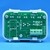 Bouton type M gravé 6 - compatible
