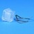 Ensemble cube blanc gravé 1 pour bouton type R/R1 - compatible