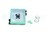 Bouton vierge GS1 + collerette verte