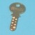 Clé type KABA 8 sous n° 5000 - compatible