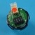 Bouton RT42 VIII gravé 1 LED rouge