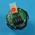 Bouton RT42 VIII gravé 3 LED rouge