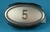 Bouton EB42 IX gravé 5 LED rouge