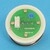 Bouton Cyntra -3 IP54 lumineux bleu 1 contact 1 connecteur